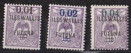 Wallis Et Futuna - YT N° 26 à 28 ** - Neuf Sans Charnière - 1922 - Unused Stamps