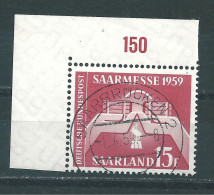 Saar MiNr. 447 Bogenecke Vollstempel (sab16) - Altri & Non Classificati