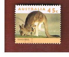 AUSTRALIA  -  SG 1454 -      1994 ANIMALS: EASTERN GREY KANGAROO -       USED - Gebruikt