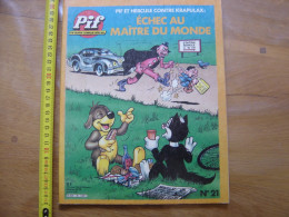 1981 PIF SUPER COMIQUE Special 21 ECHEC AU MAITRE DU MONDE Juillet - Pif - Autres