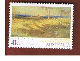 AUSTRALIA  -  SG 1213    -      1989 PAINTINGS: GOLDEN SUMMER       -       USED - Usati