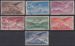 F-EX48495 IRELAND 1948-65 ANGELS AIRMAIL COMPLETE SET.  - Gebraucht