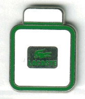 Pin's Lacoste Parfum Perfume (version Argentée) Tennis Roland Garros - Perfume