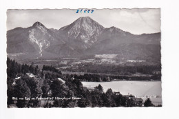 E5526) Blick Von EGG Am FAAKERSEE Auf Mittagskogel - Kärnten  S/W FOTO AK - Faakersee-Orte