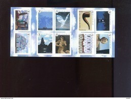 Belgie Boekje Carnet 2013 B147 Rene Magritte Painting La Pipe Surrealism 4430/39 MNH - 1997-… Validité Permanente [B]