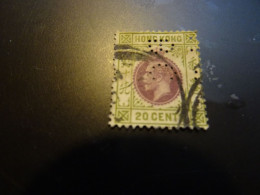 HONG-KONG   Perforé - Used Stamps