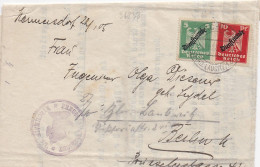 36238# DIENSTMARKEN LETTRE Obl KIRCHHAIN LAUSITZ 1927 TIMBRE DE SERVICE - Officials