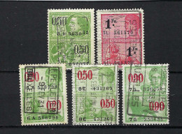 BELGIQUE Fiscaux Ca.1930: Lot D' Obl. - Postzegels