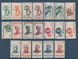 Madagascar - YT N° 300 à 318 ** - Neuf Sans Charnière - Unused Stamps