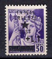 Z4281 - OCC. YUGOSLAVA TRIESTE SASSONE N°4 ** - Jugoslawische Bes.: Triest