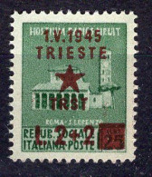 Z4291 - OCC. YUGOSLAVA TRIESTE SASSONE N°7 ** - Yugoslavian Occ.: Trieste