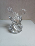 Cygne Presse Papier En Cristal Hauteur 15 Cm - Verre & Cristal