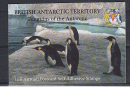 British Antarctic Territory (BAT) 2006 Penguins Of The Antarctic Booklet Self Adh. Stamps ** Mnh (ZO151) - Unused Stamps