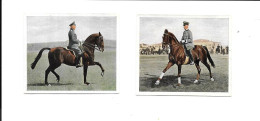 DL17 - IMAGES CIGARETTES BULGARIA - DEUTSCHER SPORT - EQUITATION - MAJOR BURTNER ET CARACALLA - RITTMEISTER GERHARD - Reiten