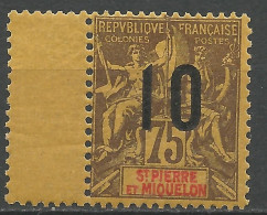 SAINT PIERRE ET MIQUELON N° 103 NEUF** SANS CHARNIERE / Hingeless / MNH - Unused Stamps