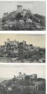 [46] Lot > 3CPA Castelnau Bretenoux Chateau Et Village - Bretenoux