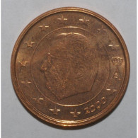 BELGIQUE - KM 225 - 2 CENT 2000 - SPL - België