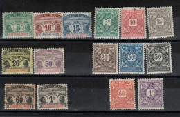 Haut -  Sénégal Et Niger Taxe 2 Série N°1/7 8/15  (1906) - Autres & Non Classés