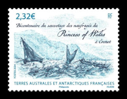 TAAF 2024 Mih. 1207 Shipwreck Of The Princess Of Wales Off The Coast Of Crozet MNH ** - Ungebraucht
