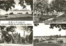 72404596 Zeuthen Zeuthener See Brueckchen Schloss Seebruecke Zeuthen - Zeuthen
