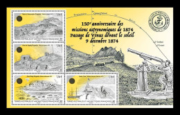 TAAF 2024 Mih. 1212/15 (Bl.113) Astronomical Observatories. Space MNH ** - Neufs