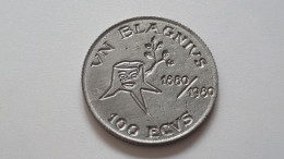 BELGIQUE TREMBLEUR SUPERBE ET RARISSIME : UN BLAGNIUS 100 ECUS 1880/1980 SEULEMENT UN PEU + DE 500 EXEMPLAIRES !!! - Unternehmen