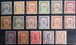 HONGRIE                        N° 142/158                    NEUF* - Unused Stamps