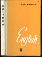 English V - Uchebnik Angliyskogo Yazyka - Manuel De Langue Anglaise - En Russe Et Anglais, Voir Photos - GUDZ V. - DIVIN - Ontwikkeling