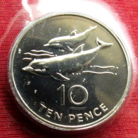 Saint Helena 10 Pence 2003 UNC ºº - Saint Helena Island