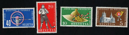 1995 Lauanne  Michel CH 607 - 610 Stamp Number CH 351 - 354 Yvert Et Tellier CH 558 - 561 Xx MNH - Unused Stamps