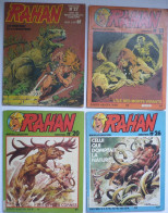 Lot 4 RAHAN 1ere Série Et Nouvelle Collection N° 27, 45, 47, 53 // 1977 à 1982 // ABE à BE // CHERET LECUREUX - Rahan