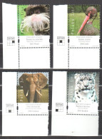 Poland  2007 - Zoo Animals - Mi.4327-30 - Used - Gebraucht