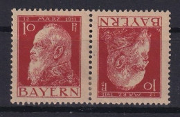 BAYERN 1911 - MLH - Mi 78 - Tête-Bêche - Mint