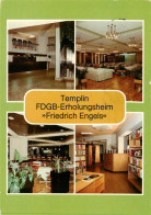 73882672 Templin FDGB Erholungsheim Friedrich Engels Empfangshalle Restaurant Da - Templin