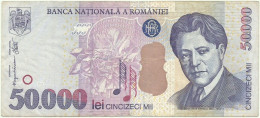 ROMANIA - 50.000 Lei - 2000 - Pick 109A - Série 003B - 50000 - Roemenië