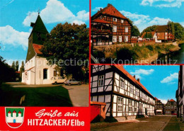 73619900 Hitzacker Elbe Kirche Elbufer Drawehn Hitzacker Elbe - Hitzacker