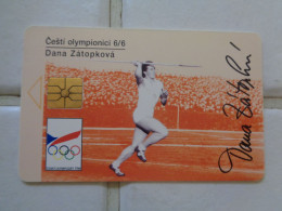 Czech Republic Phonecard - Jeux Olympiques