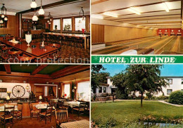 73614855 Hittfeld Hotel Zur Linde Gastraeume Kegelbahn Garten Hittfeld - Seevetal