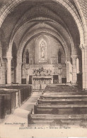 FRANCE - Allones - Intérieur De L'église - Carte Postale Ancienne - Allonnes