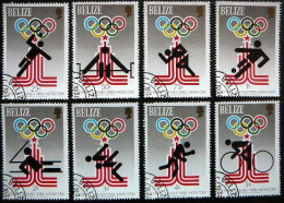 (dcos-329)  Belize        Mi 432-39   Yv  439-46     1979 - Belize (1973-...)