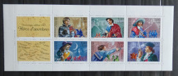 Carnet De Timbres Personnages Célèbres 1997 N° BC3121 Héros D'aventures Neuf Non Plié - Bekende Personen