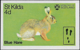 St Kilda, émission Fantaisiste. Lapin. Non Dentelé - Rabbits