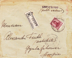 REGISTERED COVERS ,1912,ARGENTINA - Covers & Documents