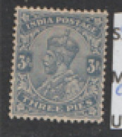 India  1911  SG 154   3p Grey  Fine Used - 1902-11 Roi Edouard VII