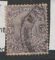 India  1911  SG 154b   3p Violet Grey  Fine Used - 1902-11 Roi Edouard VII