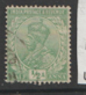 India  1911  SG 155   1/2a  Fine Used - 1902-11  Edward VII