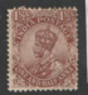 India  1911  SG 163    1.1/2a  Type A    Fine Used - 1902-11 King Edward VII