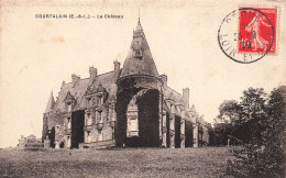 FRANCE - Courtalain (E & L) - Vue Générale - Le Château - Vue De L'extérieur - Carte Postale Ancienne - Courtalain