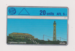 ARUBA -  Lighthouse California Optical  Phonecard - Aruba