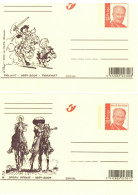 BELGIQUE     ENTIERS POSTAUX  La Patrouille Des Castors-Pirlouit-Jerry Spring-Dan Cooper - Geïllustreerde Briefkaarten (1971-2014) [BK]